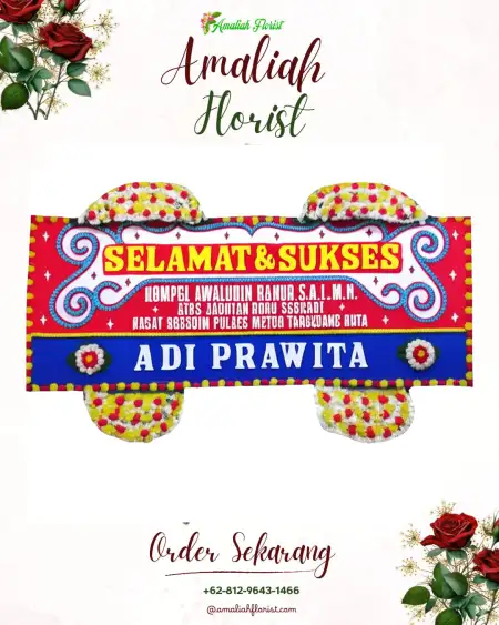 Papan Bunga Ucapan Selamat bandara ahmad yani semarang